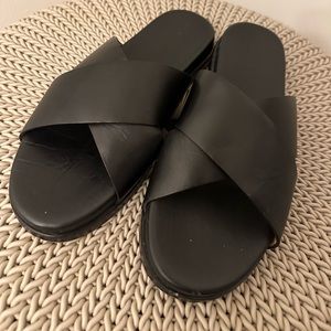 Madewell Crisscross Slide Sandals